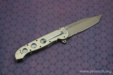   CRKT Kit Carson M16 Tanto, Desert Aluminum Handle