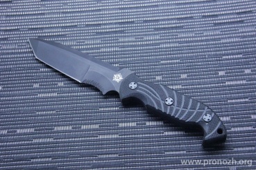   Remington  Tango II, Tanto, Military Coated Blade, Black G-10 Handle