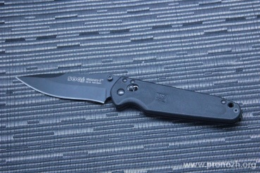   SOG Visionary II, Black Powder Coat Blade, VG-10 Steel, Black GRN Handle