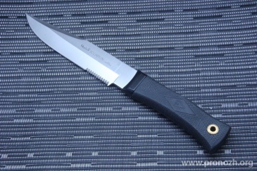   Muela Scorpion-18W, Satin Finish Combo Blade, Kraton Handle