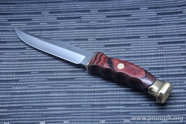   Muela Bowie-14, Pakka Wood Handle