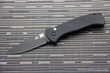 Складной автоматический нож AL MAR Mini SERE Automatic Black