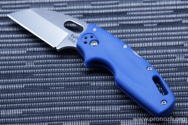   Cold Steel Tuff Lite, Plain Edge,  Blue Grivory Handles