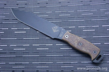   Ontario RD-7, Tan Canvas Micarta Handles