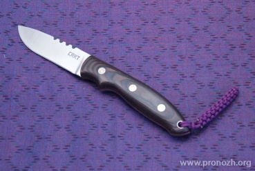 Фиксированный нож CRKT Hunt'n Fisch, Satin Finish Blade, Multi-Layered G10 Handle