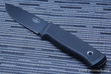   Fallkniven F1 Pilot Survival Knife (Black Blade, Leather Sheath)