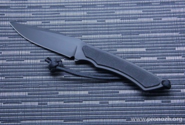 Фиксированный нож Spartan Blades Phrike (DLC Coating Blade,  Black G-10 Handle, Black Nylon Sheath)