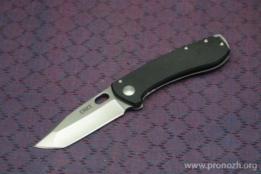   CRKT Amicus Compact, Satin Finish Blade, Stainless Steel & G10 Handle