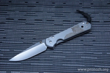  Chris Reeve Large Sebenza 21 Computer Generated Graphic "Leopard"