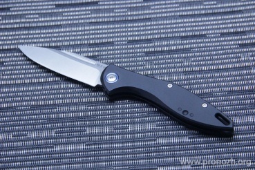   MKM Knives  Fara, Satin Finish Blade, Black Aluminium  Handle